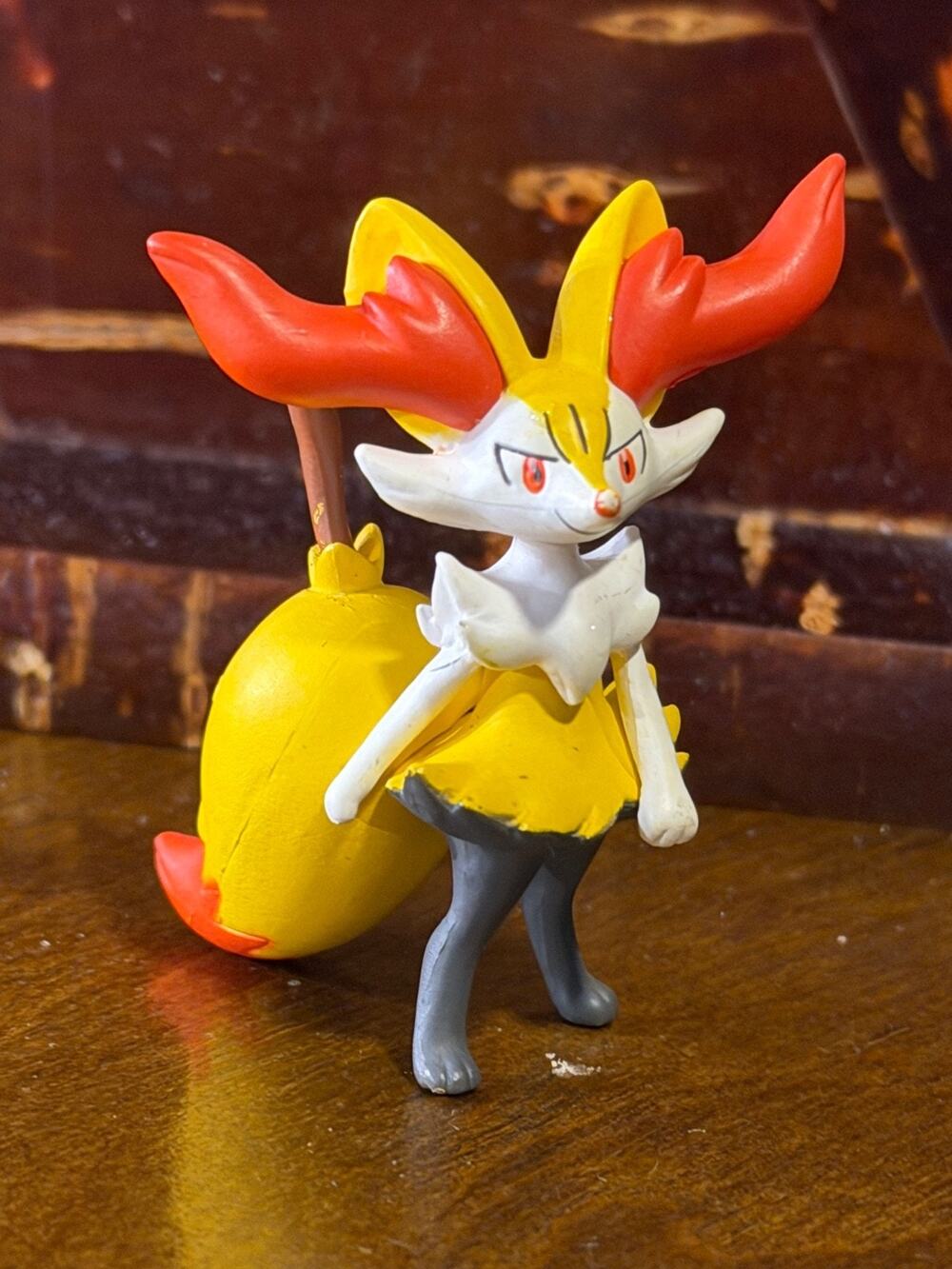 Pokemon X&Y Series TOMY Figure Braixen 2” Fire Type Pocket Monster